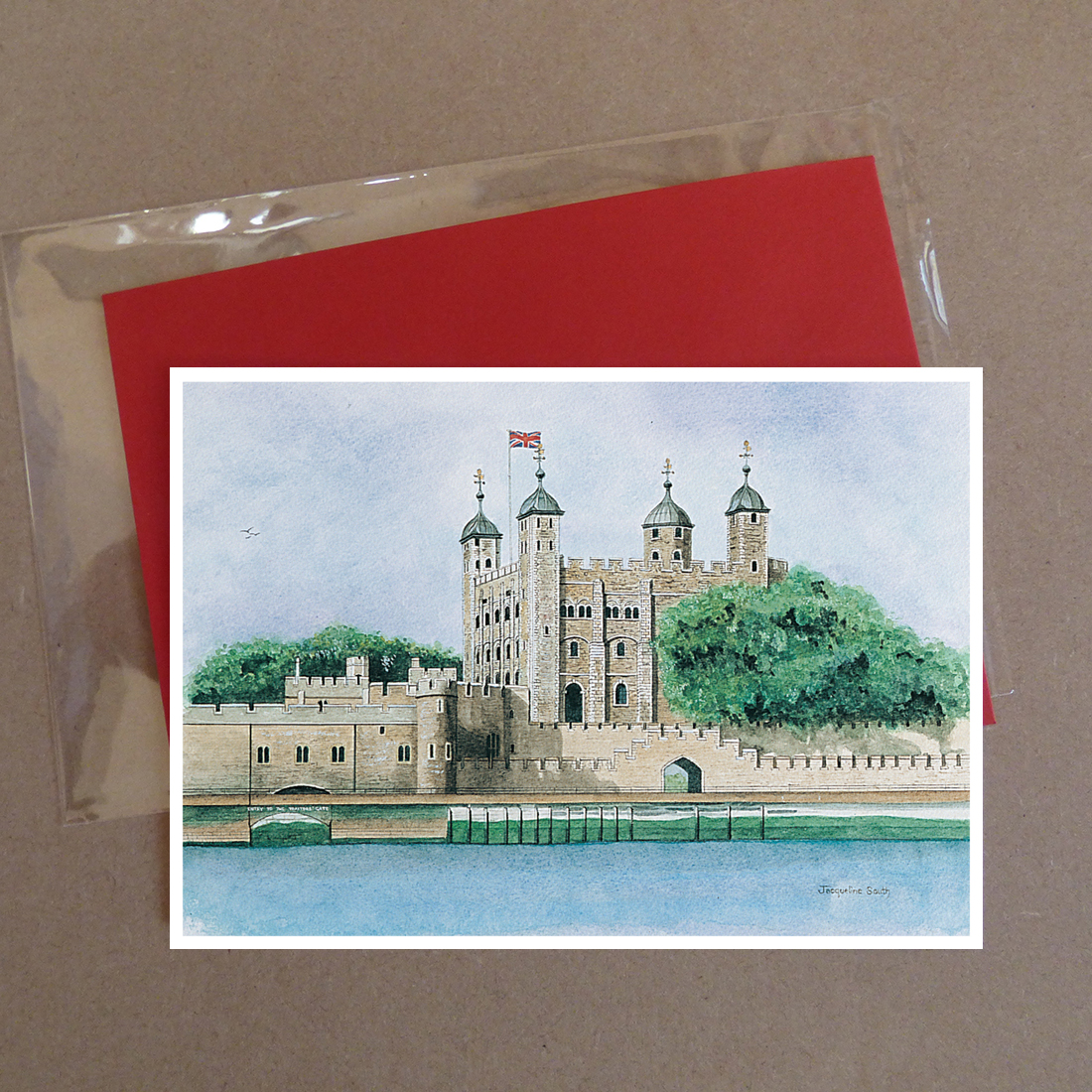 Tower of London Greeting Card