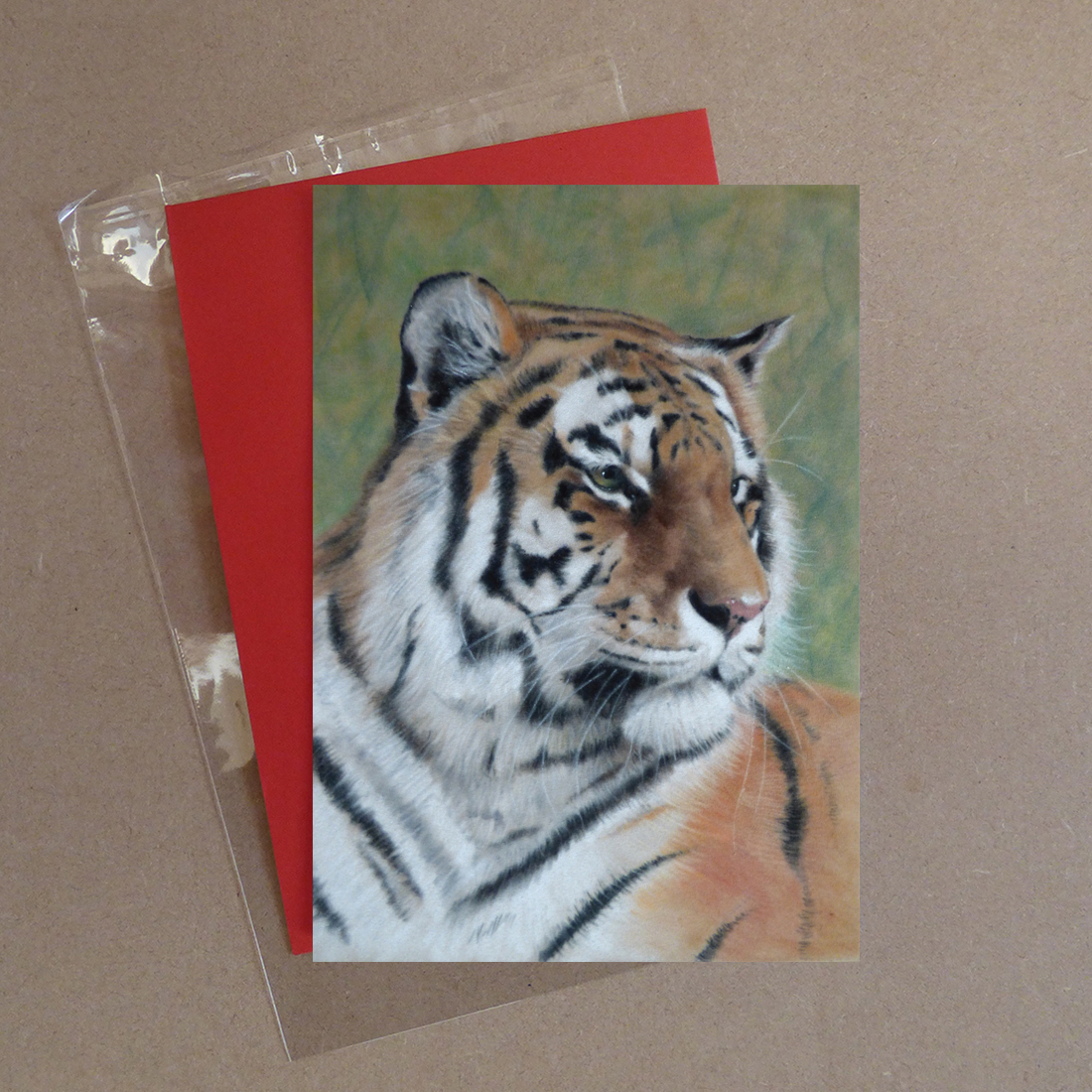 Tiger Greeting Card 3