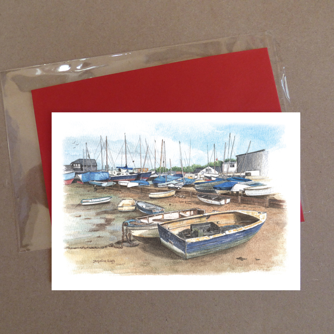 Boats Greeting Card