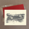 The Red House Greeting Card