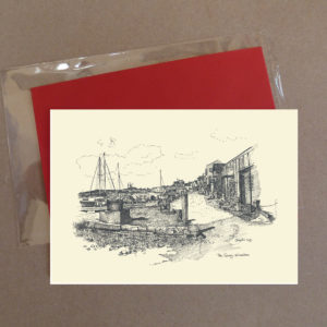 The Quay at Wivenhoe Greeting Card