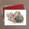 The West Tower, Colchester Zoo Greeting Card