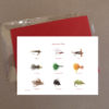 Reservoir Flies Greeting Card